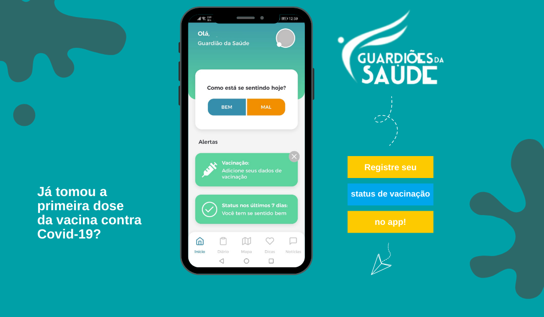 Aplicativo Guardiões da Saúde permite que usuários compartilhem status de vacinação; saiba como funciona 